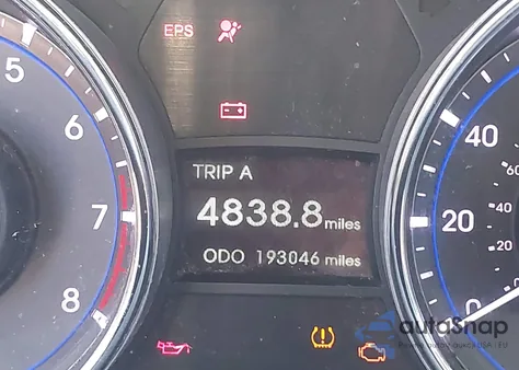 2013 Hyundai Sonata Gls z USA, uszkodzony, nr VIN 5NPEB4AC4DH714626